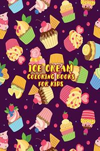 Ice Cream Coloring Books For Kids