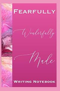 Fearfully Wonderfully Made Writing Notebook