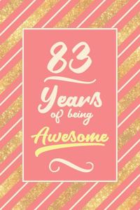 83rd Birthday Journal