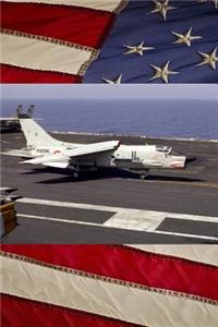 US Navy Aircraft Carrier USS Eisenhower (CVN 69) F-8E (FN) Crusader Journal