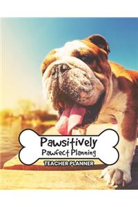 Teacher Planner Pawsitively Pawfect Planning