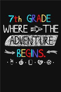 7th Grade Where The Adventure Begins