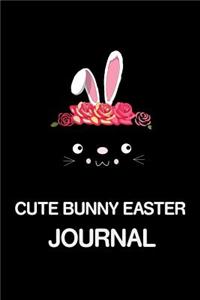 Cute Bunny Easter Journal