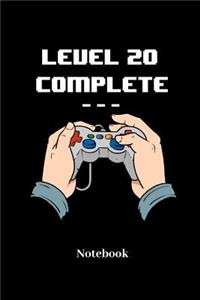 Level 20 Complete