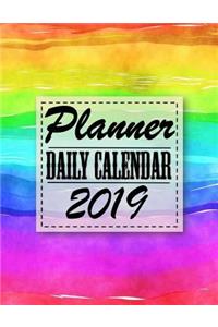 Planner Daily Calendar 2019