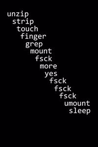 Unzip Strip Touch