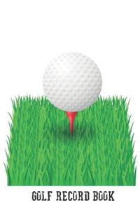 Golf Record Boook