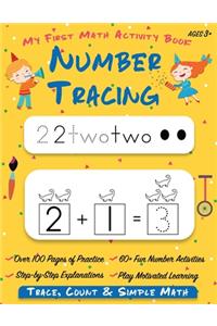 Number Tracing My First Math Activity Book