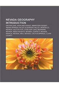 Nevada Geography Introduction