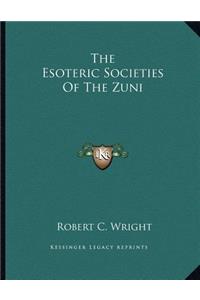 The Esoteric Societies of the Zuni