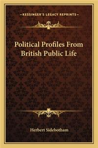 Political Profiles from British Public Life
