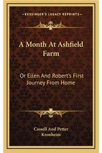 A Month at Ashfield Farm