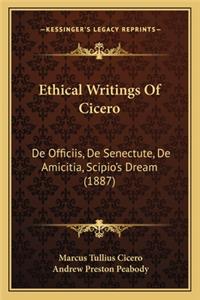 Ethical Writings of Cicero