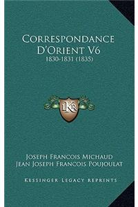 Correspondance D'Orient V6