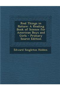 Real Things in Nature