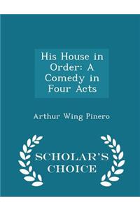 His House in Order