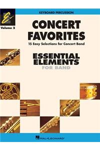 Concert Favorites Vol. 2 - Keyboard Percussion