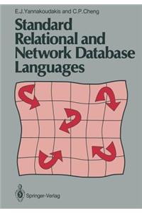 Standard Relational and Network Database Languages