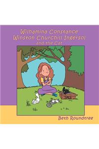 Wilhamina Constance Winston Churchill Ingersol and the Cat