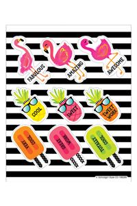 Simply Stylish Tropical Tropical Motivators Motivational Stickers