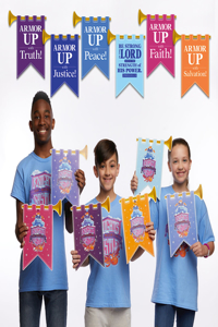 Vacation Bible School (Vbs) 2020 Knights of North Castle Decorating Castle Mobiles (Pkg of 6)
