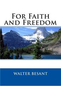 For Faith and Freedom