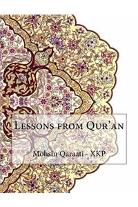 Lessons from Qur'an