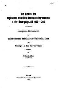 Die Flexion des englischen einfachen Demonstrativpronomens