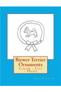 Biewer Terrier Ornaments