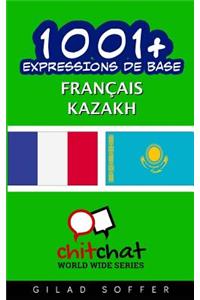 1001+ Expressions de Base Français - kazakh
