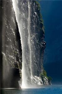Waterfall at Geirangerfjord Norway Journal