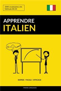Apprendre l'italien - Rapide / Facile / Efficace