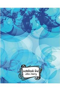 Blue Abstract Background Journal