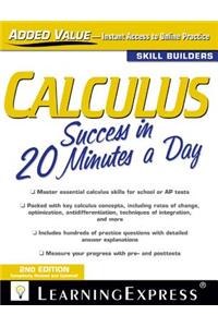 Calculus Success in 20 Minutes a Day