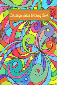Zentangle Adult Coloring Book