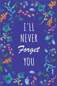 I'll Never Forget You