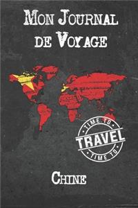 Mon Journal de Voyage Chine: 6x9 Carnet de voyage I Journal de voyage avec instructions, Checklists et Bucketlists, cadeau parfait pour votre séjour à Chine et pour chaque voyag