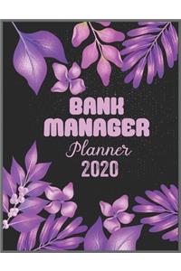 BANK MANAGER Planner 2020