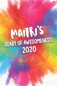 Maitri's Diary of Awesomeness 2020