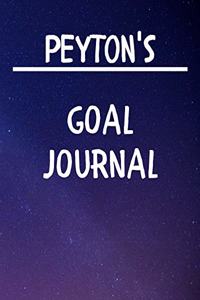 Peyton's Goal Journal