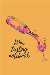 Wine tasting notebook