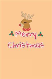 Merry Christmas journal Notebook