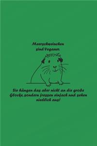 Meerschweinchen sind Veganer