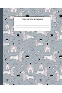 Composition Notebook Dachshund