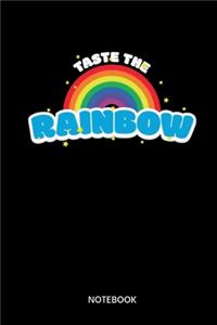 Taste The Rainbow Notebook