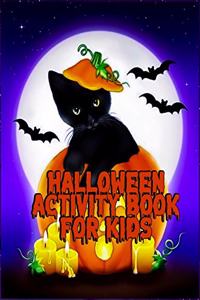 Halloween Activity Book for Kids