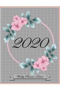 2020 Weekly Planner - Dated