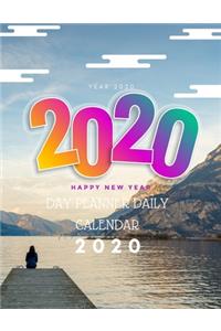 Day Planner Daily Calendar 2020