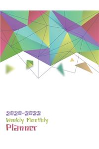 2020-2022 Weekly Monthly Planner