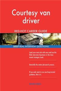 Courtesy van driver RED-HOT Career Guide; 2527 REAL Interview Questions